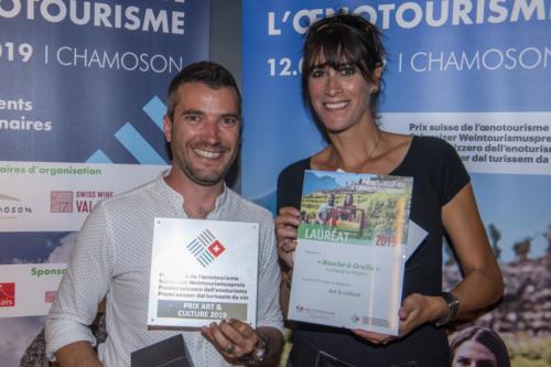 Prix Suisse de l'Oenotourisme 2019 à Chamoson