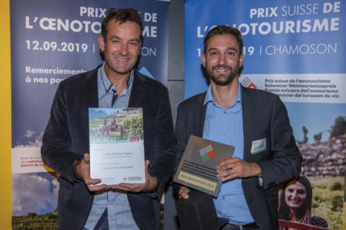 Prix Suisse de l'Oenotourisme 2019 à Chamoson
