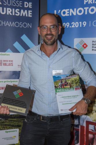 Prix Suisse de l'Oenotourisme 2019 à Chamoson