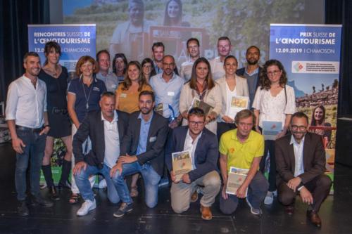 Prix Suisse de l'Oenotourisme 2019 à Chamoson