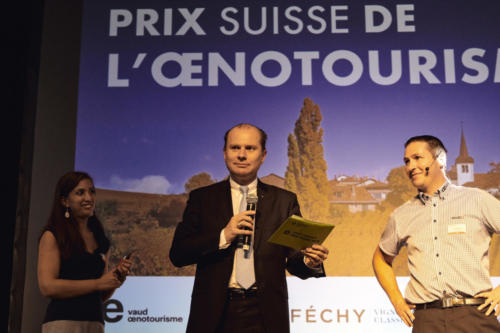 Prix Suisse de l'Oenotourisme 2018 à Féchy