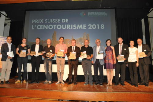 Prix Suisse de l'Oenotourisme 2018 à Féchy