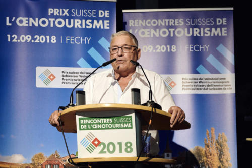 Prix Suisse de l'Oenotourisme 2018 à Féchy