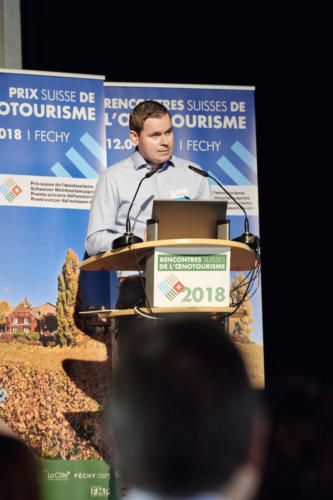 Prix Suisse de l'Oenotourisme 2018 à Féchy