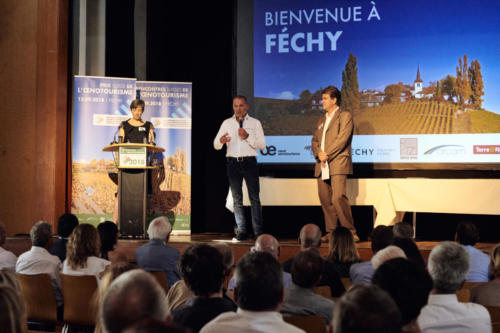 Prix Suisse de l'Oenotourisme 2018 à Féchy